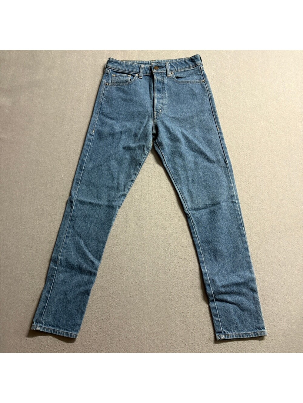 Hollister Abercrombie Sample Jeans Mens 26x26 Blue Denim Straight Leg